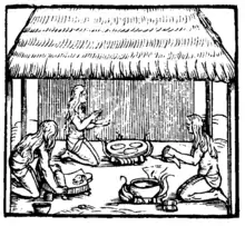 Image 5Taíno women preparing cassava bread (from History of Cuba)