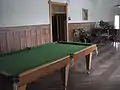 Billiards room on the second floor