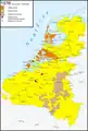 The Low Countries in 1576 just after the taking of Zierikzee