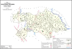 Map showing Sikandarpur (#148) in Tadiyawan CD block