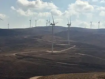 Image 65The Tafila Wind Farm in Jordan, is the first large scale wind farm in the region. (from Wind farm)