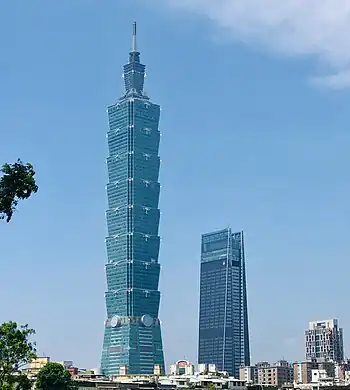 Image 38The Taipei 101 skyscraper in Taipei, Taiwan, which was the tallest building in the world from 2004 to 2010 (from Asian Century)