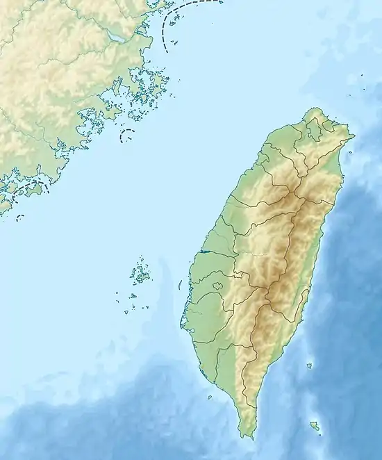 Taiwan Strait is located in Taiwan