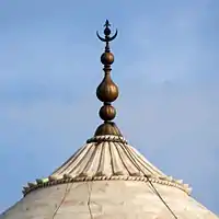 Finial, tamga of the Mughal Empire