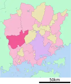 Location of Takahashi