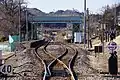 The station viewed from the east in 2012 before track singling