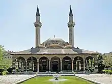 The mosque of the Sulaymaniyya Takiyya in Damascus (1554–1559)