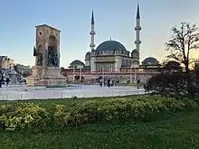 Image 6Night view of the Taksim Mosque (from Culture of Turkey)