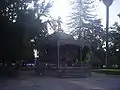 A garden pavilion in Plaza de Armas (Armas Square)