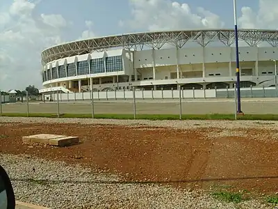 Outside view of Tamale Stadium in 2008