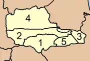 Map of subdistricts