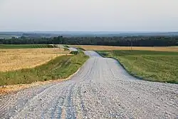 Road from Tamsa to Laguja