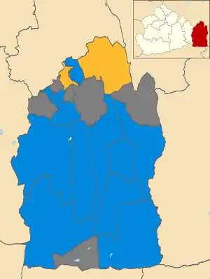 2006 results map