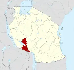 Location in Tanzania