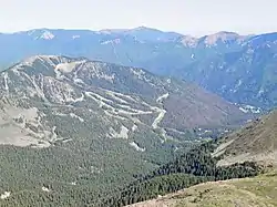 Taos Ski Valley from Wheeler Peak