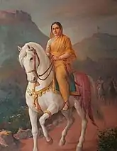 Maharani Tarabai lead the Marathas in the 27-year war with Mughals after death of her husband Rajaram