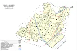 Map of Tarari block