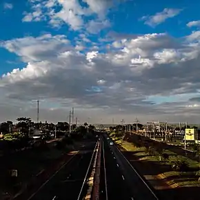 Rodovia SP-333 (Miguel Jubran) at Tarumã