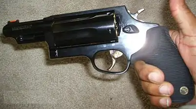 Original version of the Taurus Judge (blued finish)