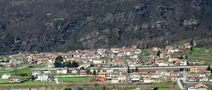 A view of the town from Pieve San Lorenzo