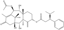 The molecular structure of taxine B