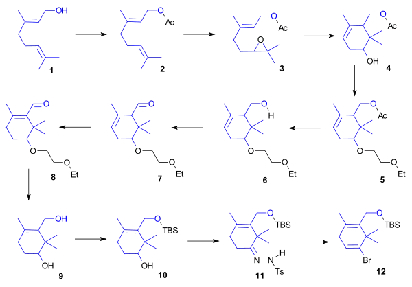 Taxol total synthesis Takahasi part1