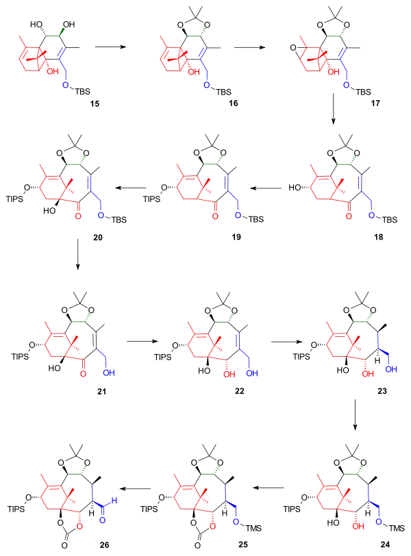 Wender Taxol Scheme 2