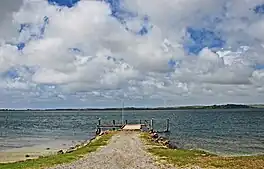 Te Hāpua Wharf and Parengarenga Harbour