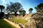 The Roman theatre at Falerone