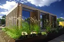 Image 9Darmstadt University of Technology, Germany, won the 2007 Solar Decathlon in Washington, DC with this passive house designed for humid and hot subtropical climate. (from Solar energy)