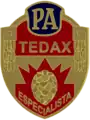 Emblem of the TEDAX of the Armed Police Corps (Dissolved).