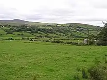 Teebane West. Looking west towards Fallagh Lower.