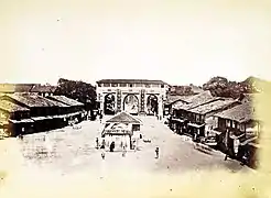 Teen Darwaza in 1866