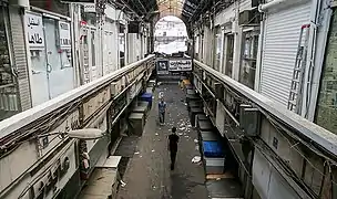 Tehran Grand Bazaar during a strike to protest the economic situation on 25-06-2018