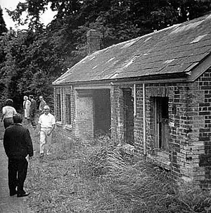 Teigngrace station building.