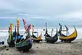 Boats at beach area