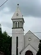 The Calvinist (Hungarian) church in Telep