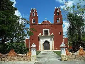 Main church of Temax.