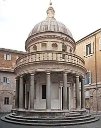 The Tempietto (San Pietro in Montorio, Rome), 1502, by Donato Bramante