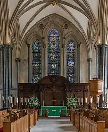 Altar of the Temple Churchat Temple Church, by Diliff