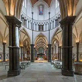 Round of the Temple Churchat Temple Church, by Diliff