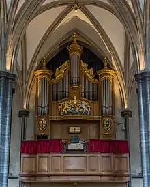 Organ of the Temple Churchat Temple Church, by Diliff