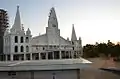 Eastern side of the Temple under construction