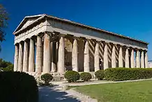 Image 1The Temple of Hephaestus in Athens is the best-preserved of all ancient Greek temples. (from Culture of Greece)