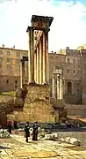 Temple of Saturn by Luigi Bazzani, 1894