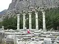 Image 13The Temple of Athena at Priene, an ancient site near Turunçlar in Aydın province.