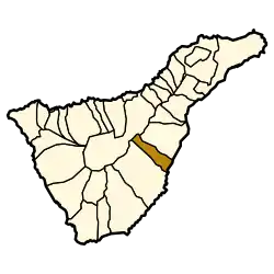 Municipal location in Tenerife