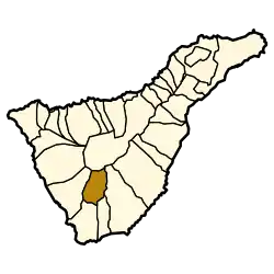 Municipal location in Tenerife