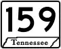 State Route 159 marker