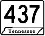 State Route 437 marker